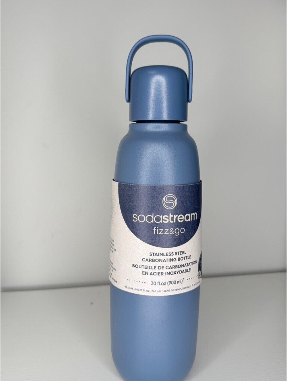 SodaStream Fizz & Go Blue Bottle